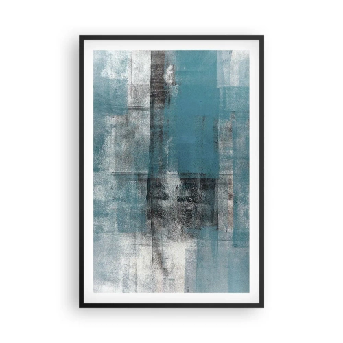Plagát v čiernom ráme - Voda a vzduch - 61x91 cm