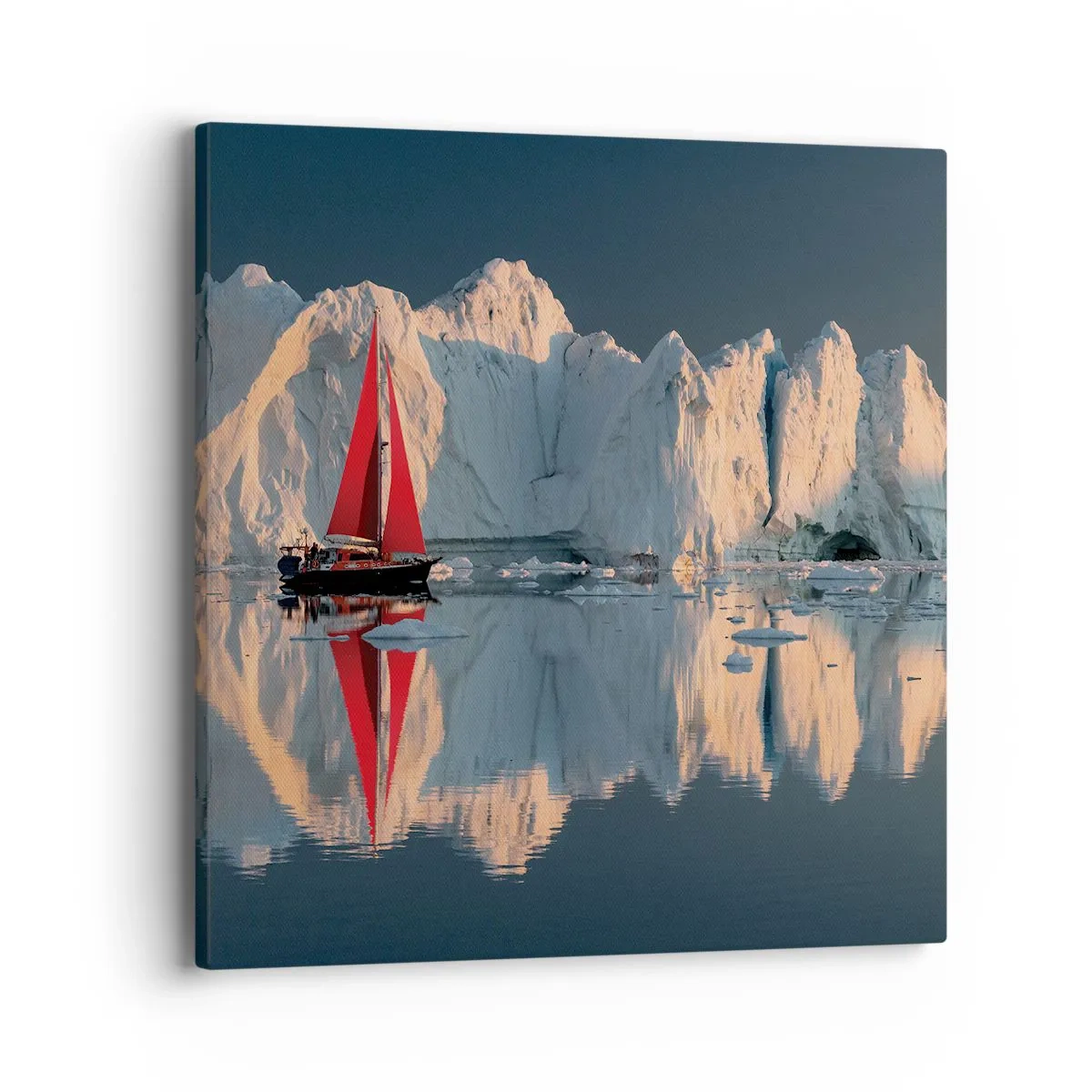 Obraz na plátne - Na okraji sveta - 40x40 cm