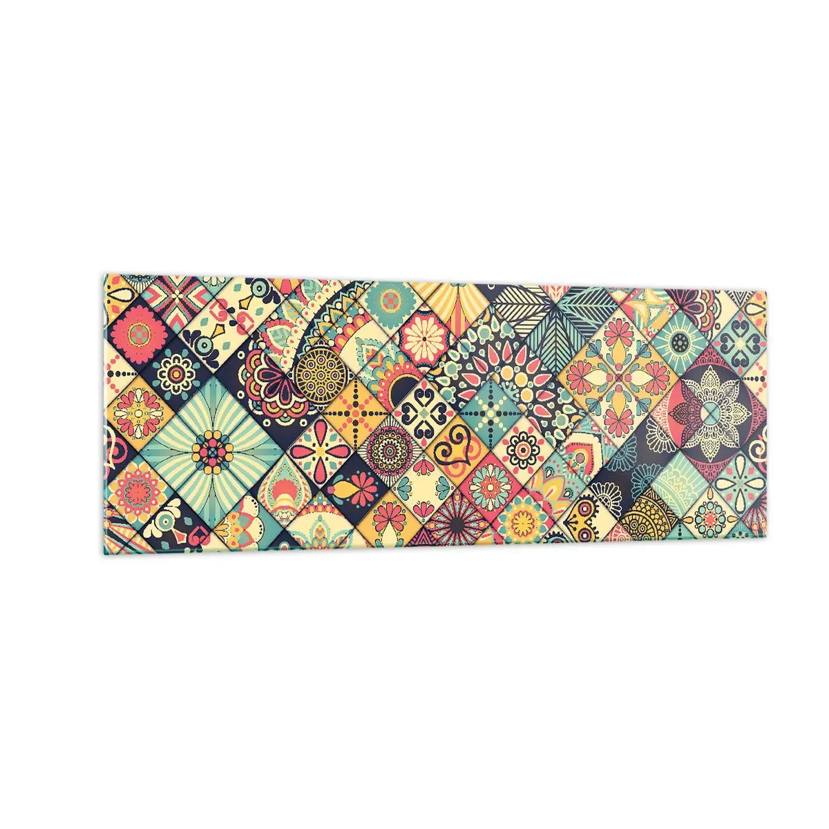 Obraz na skle - Marocká vízia - 140x50 cm