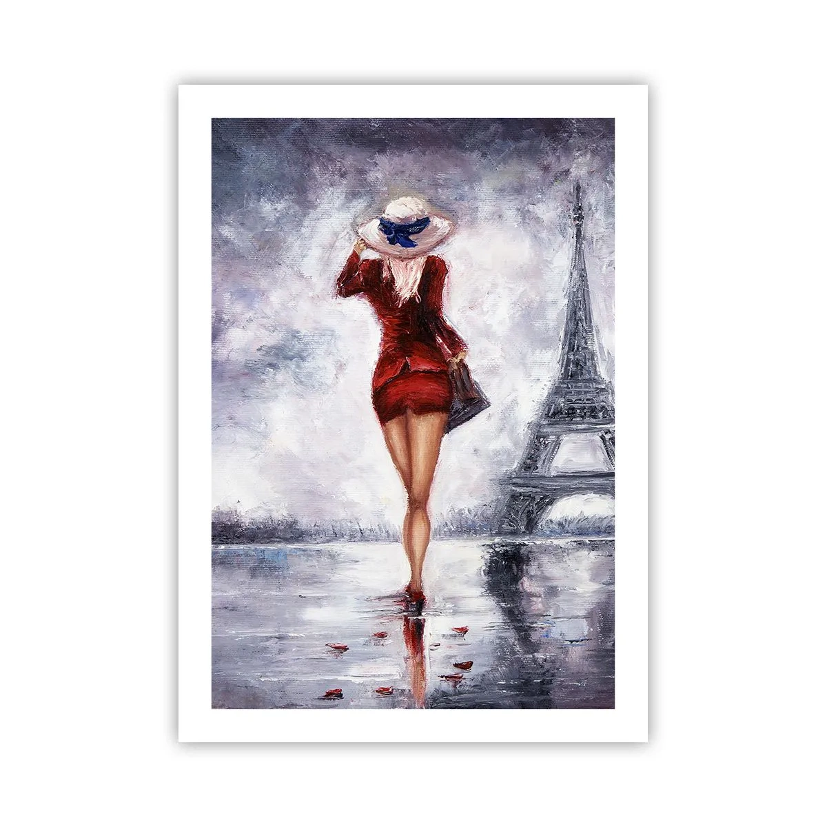 Plagát - Parížske symboly - 50x70 cm