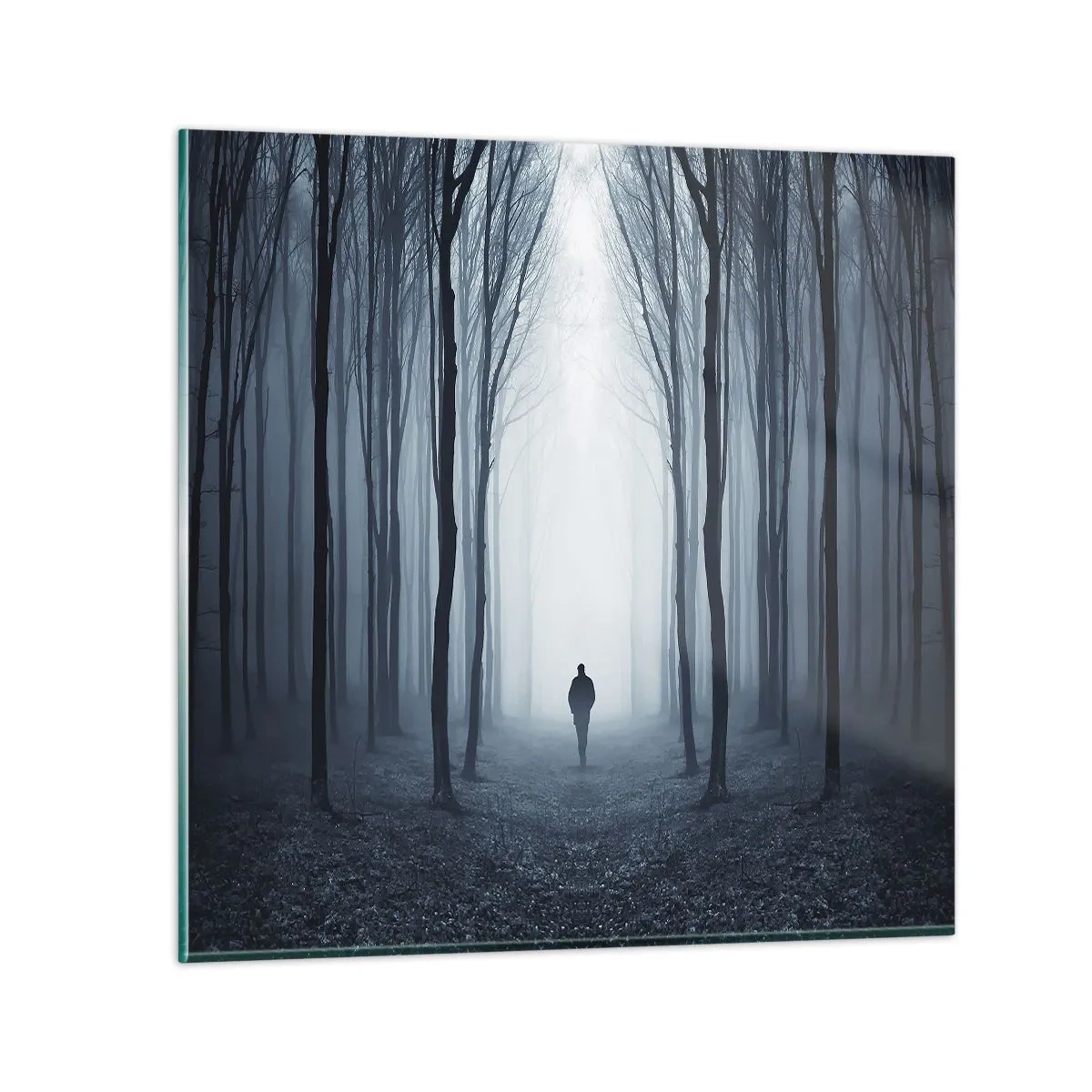 Obraz na skle - A všetko jednoduché a jasné - 70x70 cm