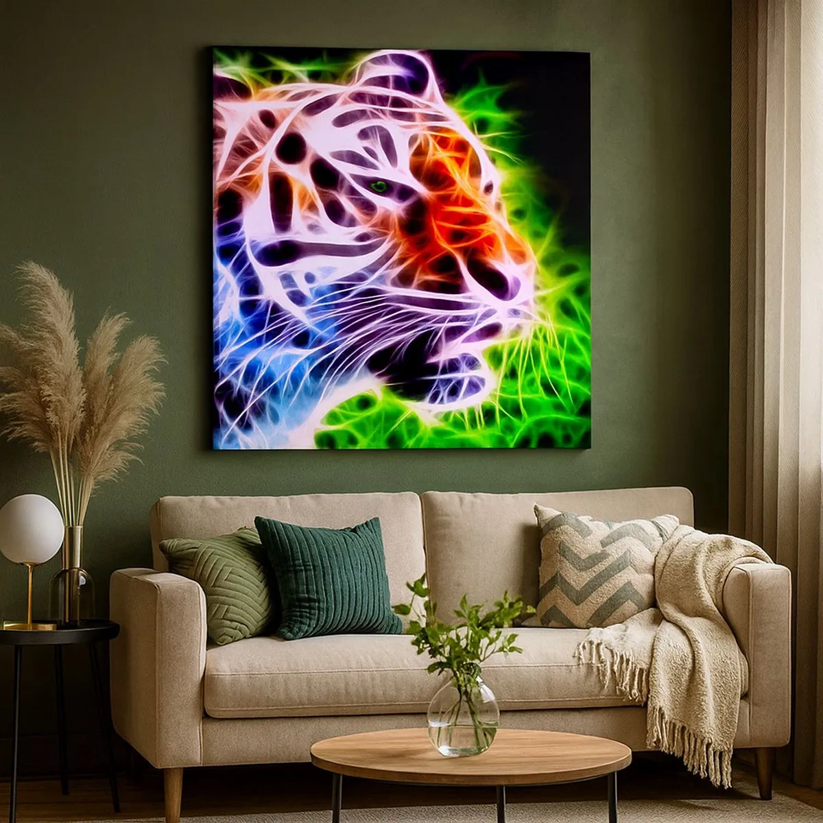 Obraz na plátne - Nebezpečná aura - 30x30 cm