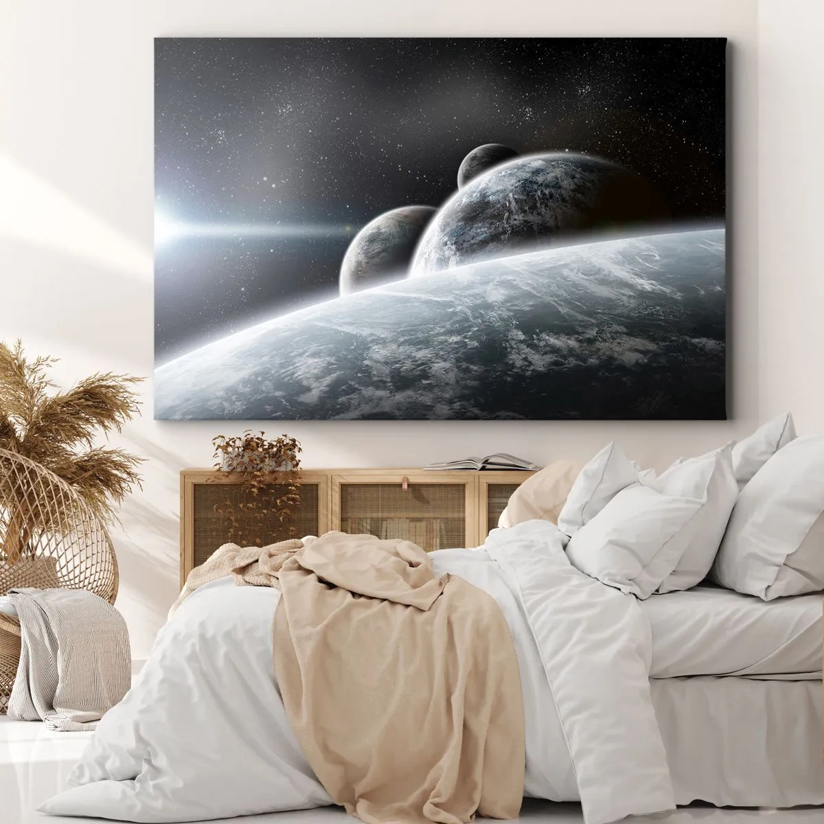 Obraz na plátne - Vesmírna hudba sfér - 120x80 cm