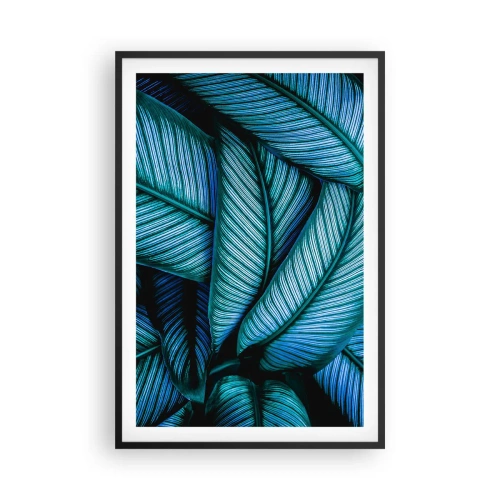 Plagát v čiernom ráme - Čiary života - 61x91 cm