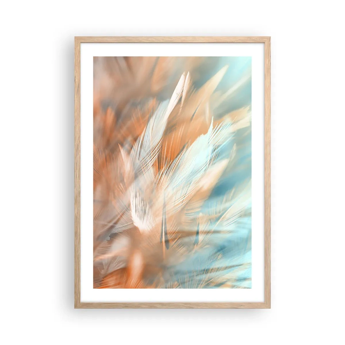 Plagát v ráme zo svetlého duba - V krajine nehy - 50x70 cm