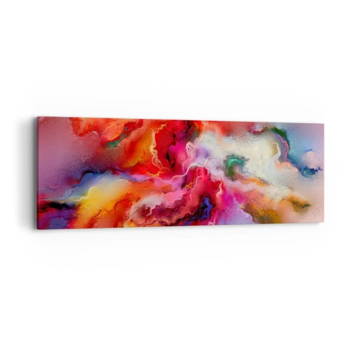 Obraz na plátne - Ako zachytiť sny - dym - 90x30 cm