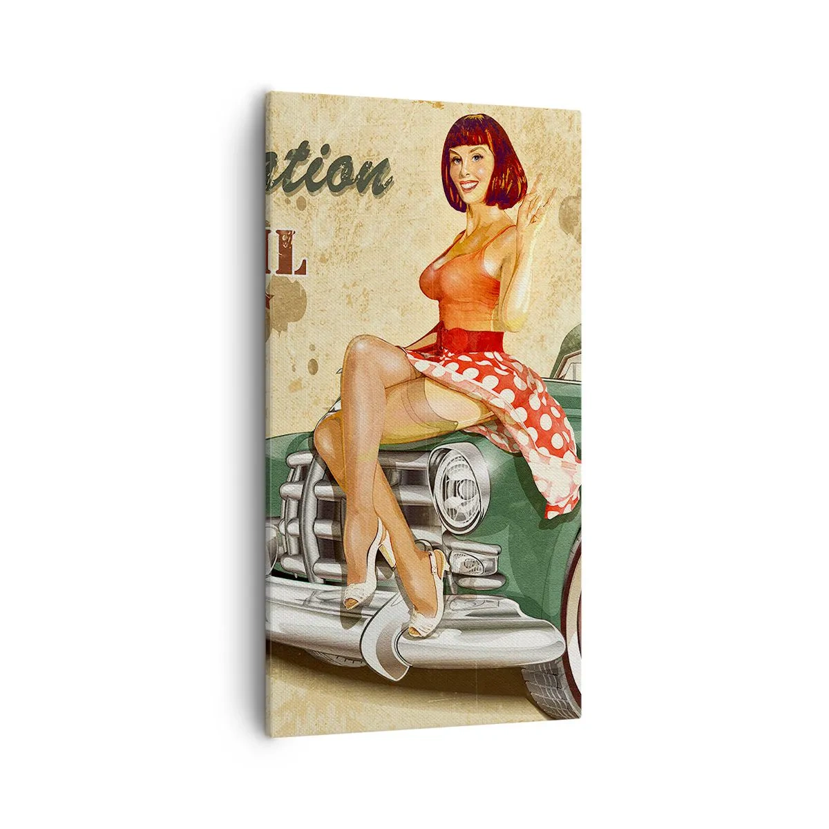 Obraz na plátne - Skvelé 40. roky - 55x100 cm