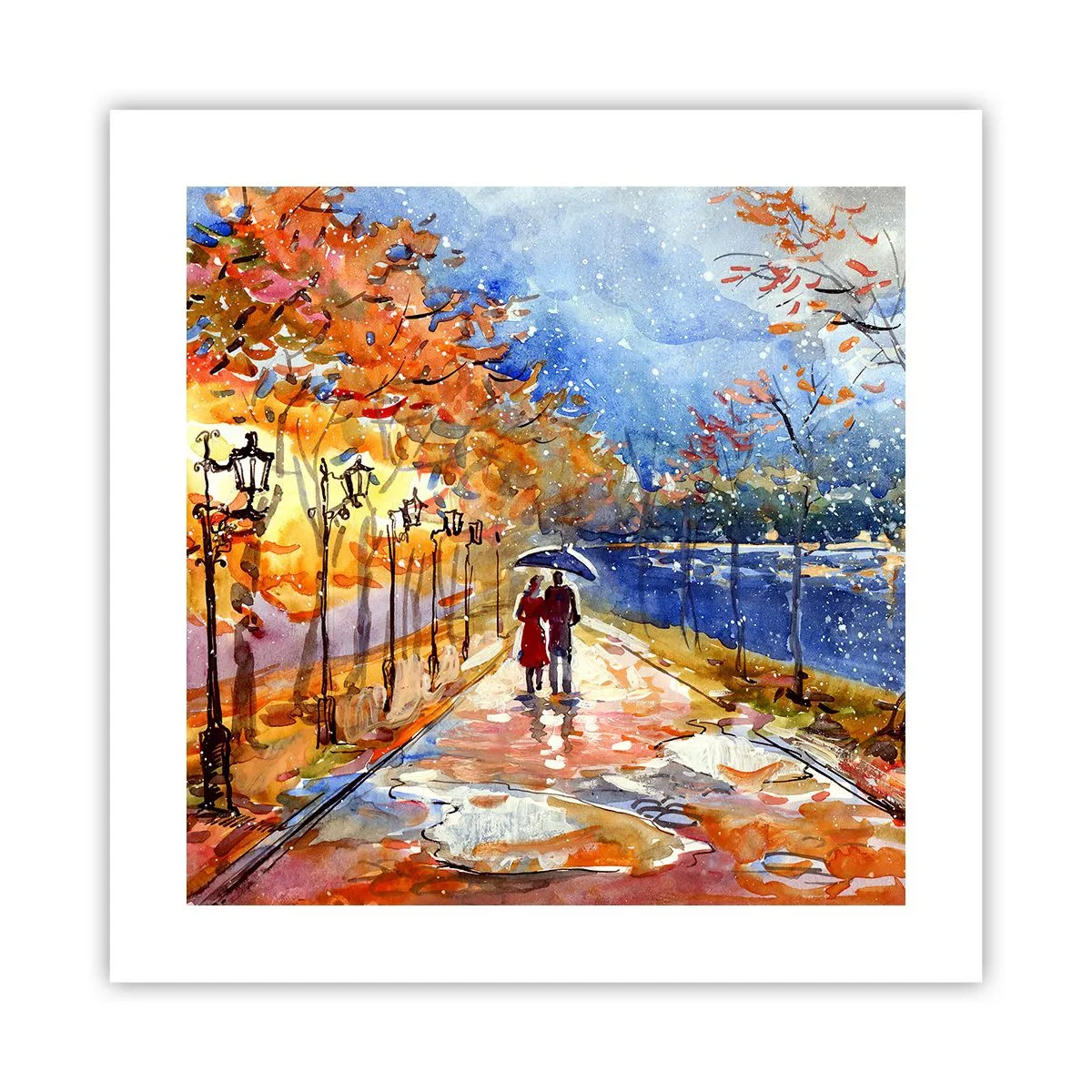 Plagát - Spoločne k hranici času - 40x40 cm