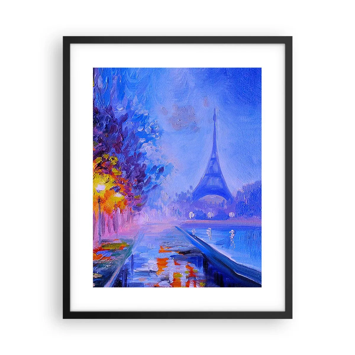 Plagát v čiernom ráme - Prechádzka snov - 40x50 cm