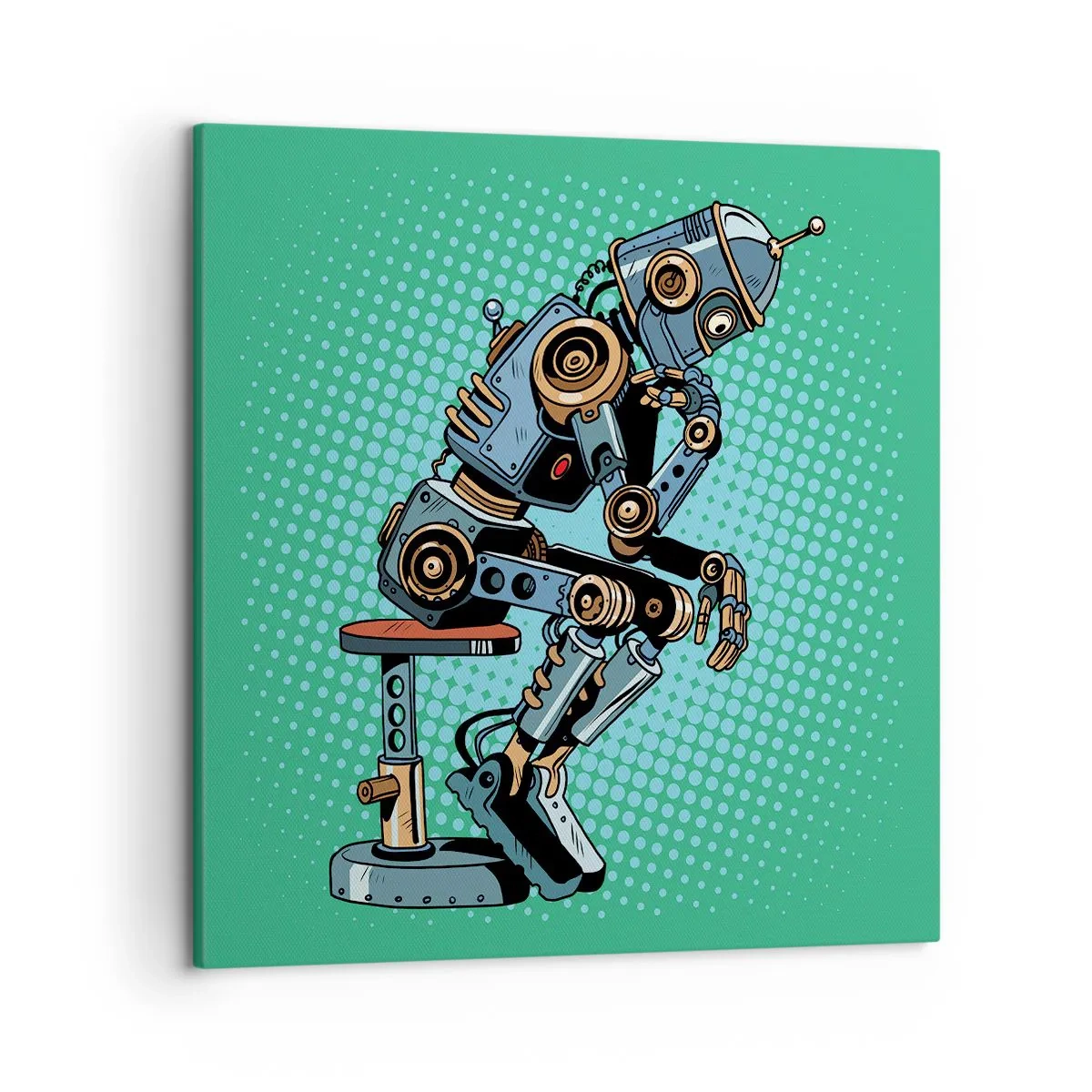 Obraz na plátne - Nad podstatou bytia - 50x50 cm