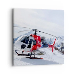 Obraz na plátne - Vždy pripravený - 40x40 cm