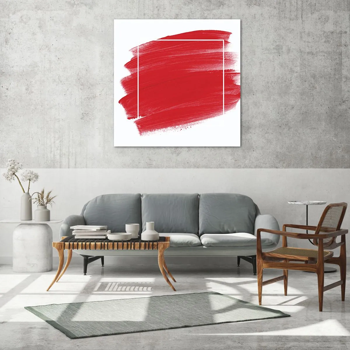 Obraz na skle - Mimo rám - 60x60 cm