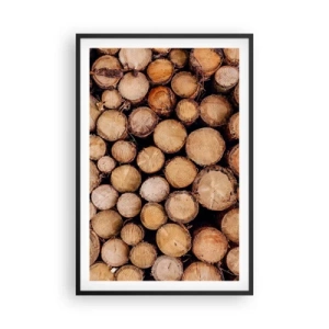 Plagát v čiernom ráme - Nový začiatok - 61x91 cm