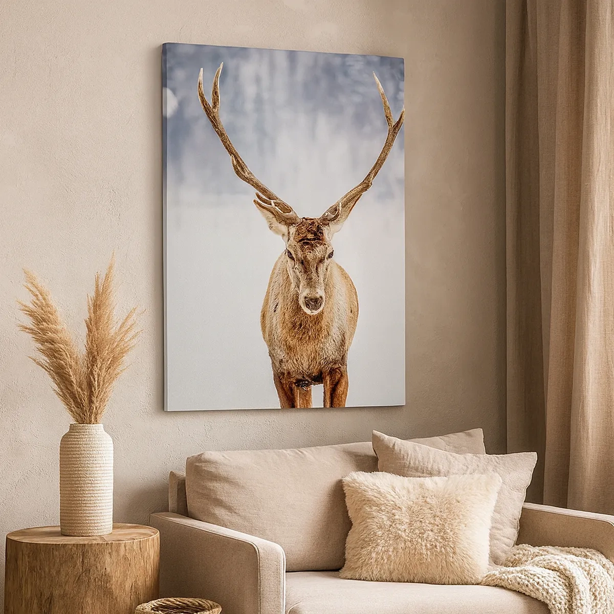 Obraz na plátne - Priamo zo snehovej hmly - 50x70 cm