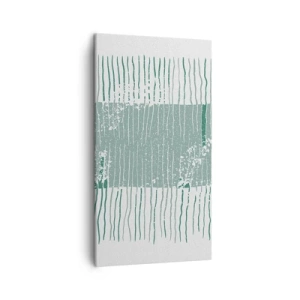 Obraz na plátne - Morská abstrakcia - 45x80 cm