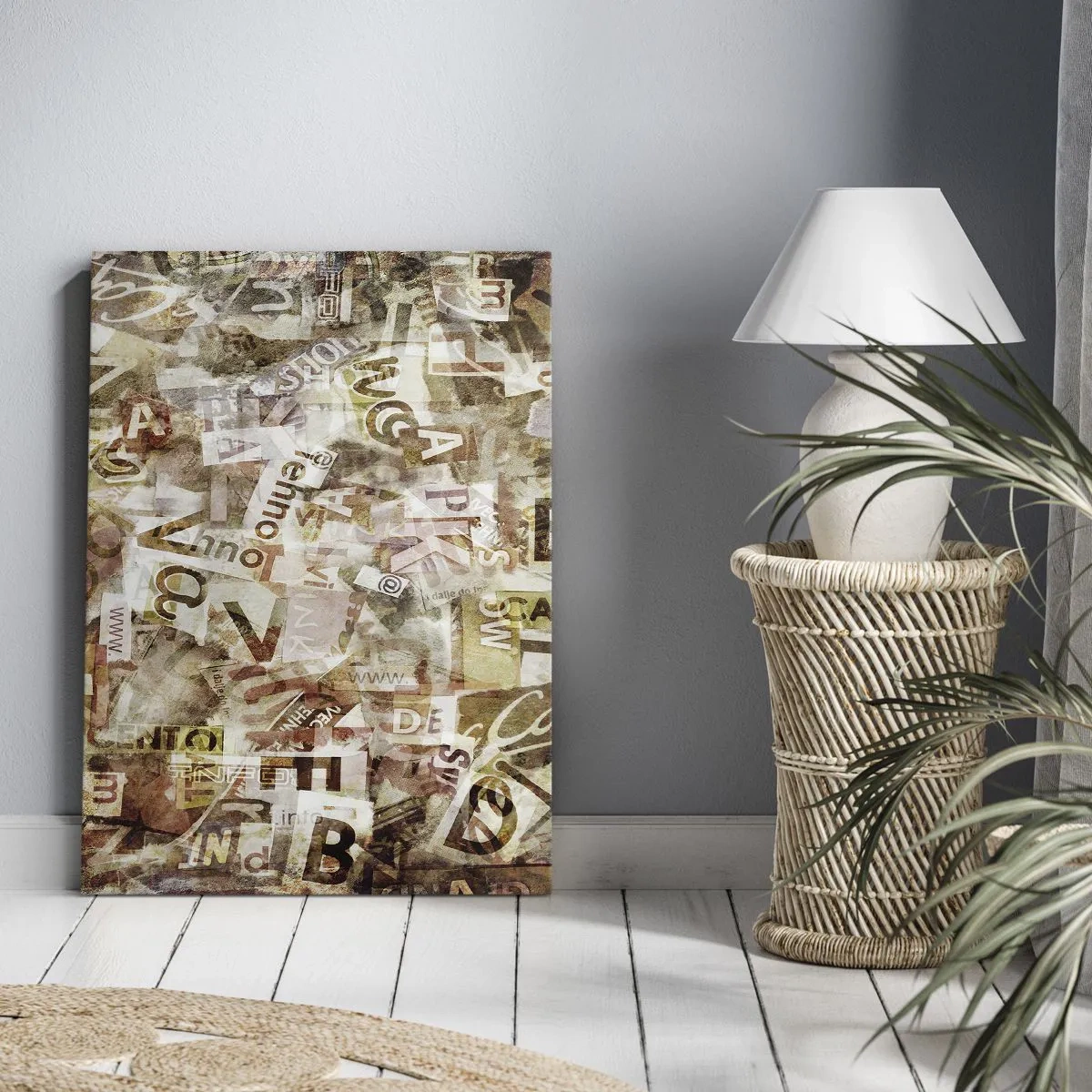 Obraz na plátne - Táraniny - 80x120 cm