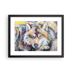 Plagát v čiernom ráme - Pokoj medzi blízkymi - 40x30 cm