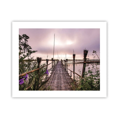 Plagát - Pokoj a pohoda Ázie - 50x40 cm