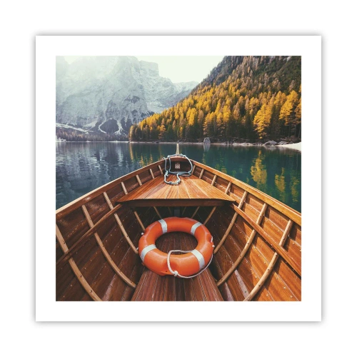 Plagát - Horská túra - 50x50 cm