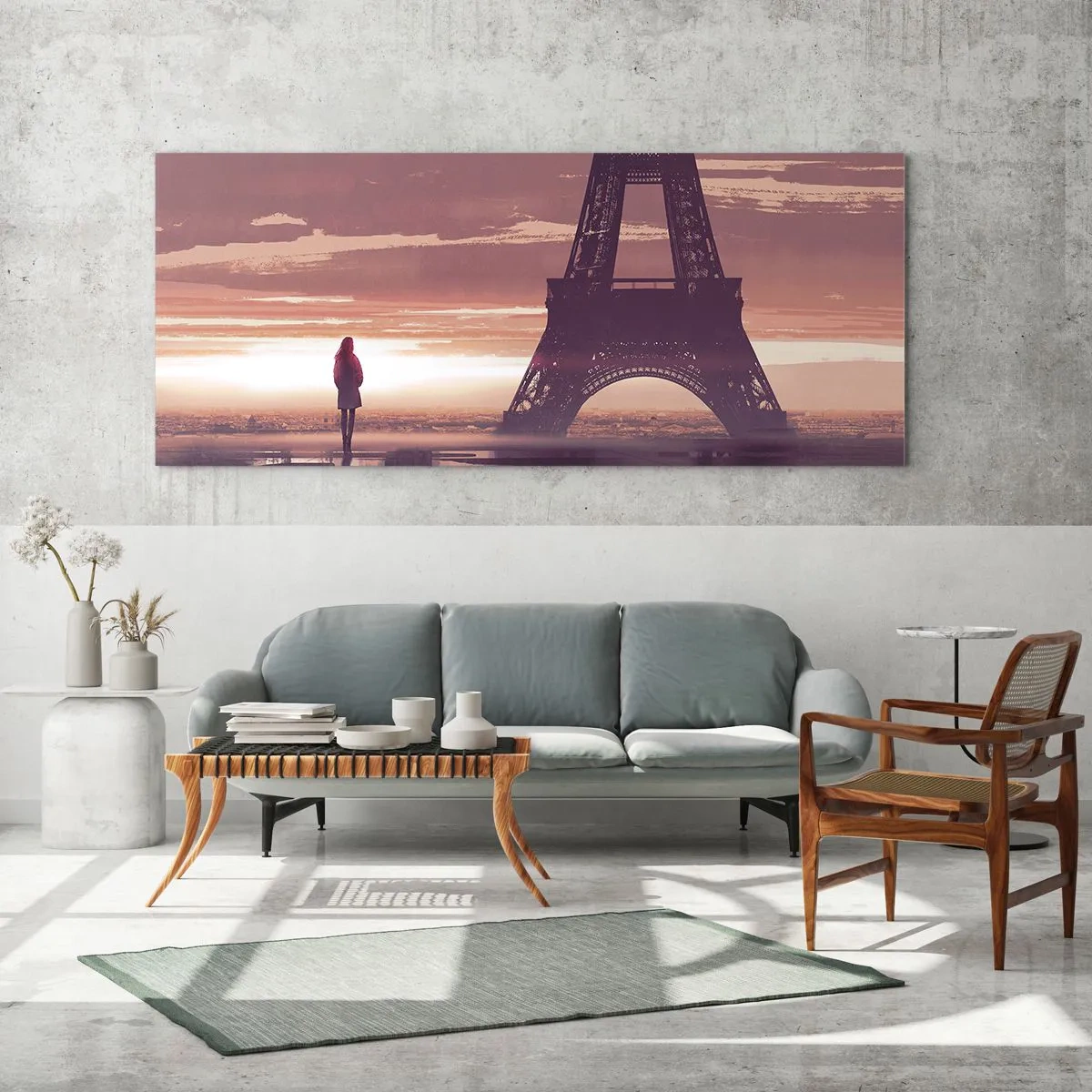 Obraz na skle - Iba tie dve - 100x40 cm