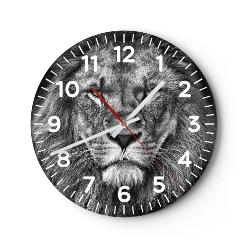 Nástenné hodiny - V korunovačnom odeve - 30x30 cm