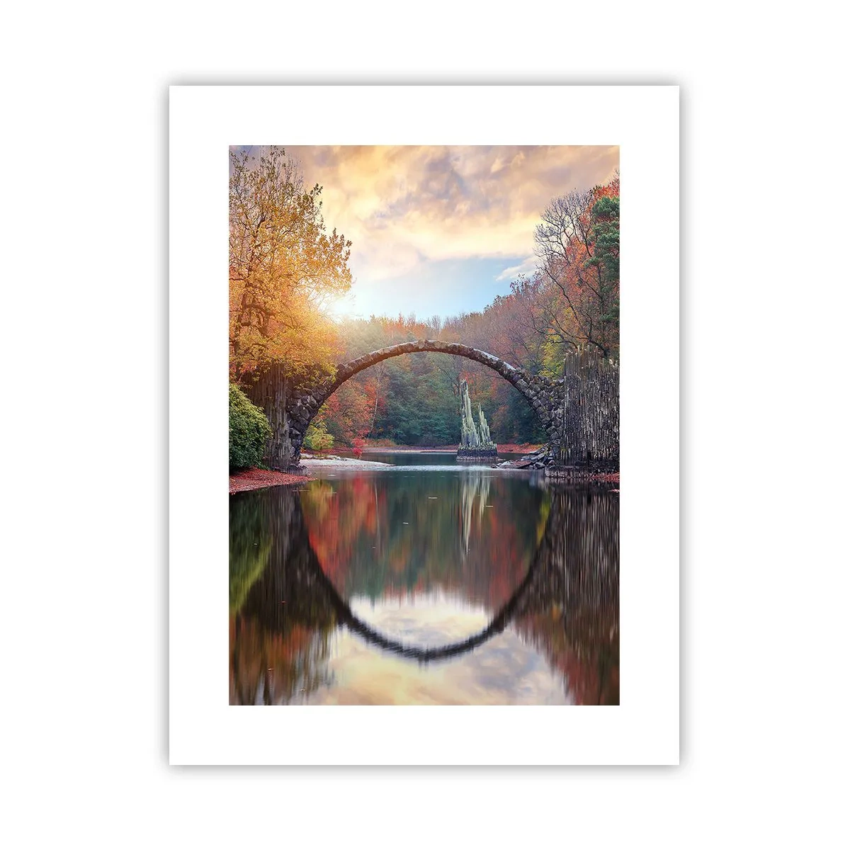 Plagát - Za zrkadlom - 30x40 cm
