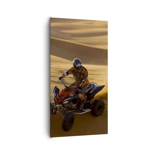 Obraz na plátne - Na vlnách piesku - 65x120 cm