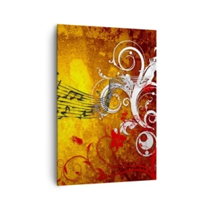 Obraz na plátne - Nech znie hudba - 70x100 cm