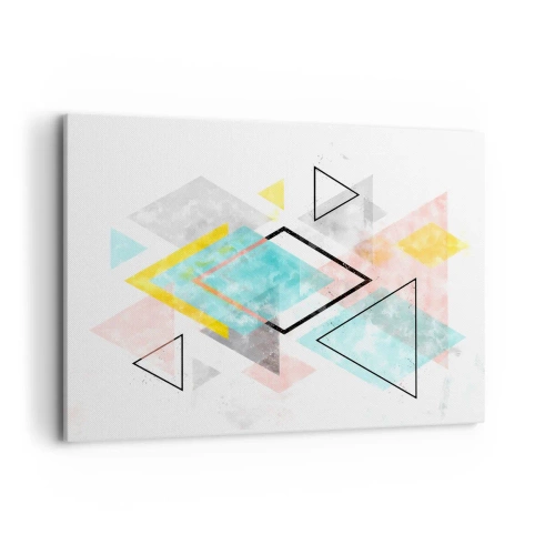 Obraz na plátne - Geometrická hračka - 100x70 cm