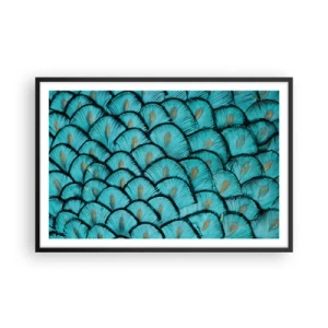 Plagát v čiernom ráme - Veľká slávnosť peria - 91x61 cm