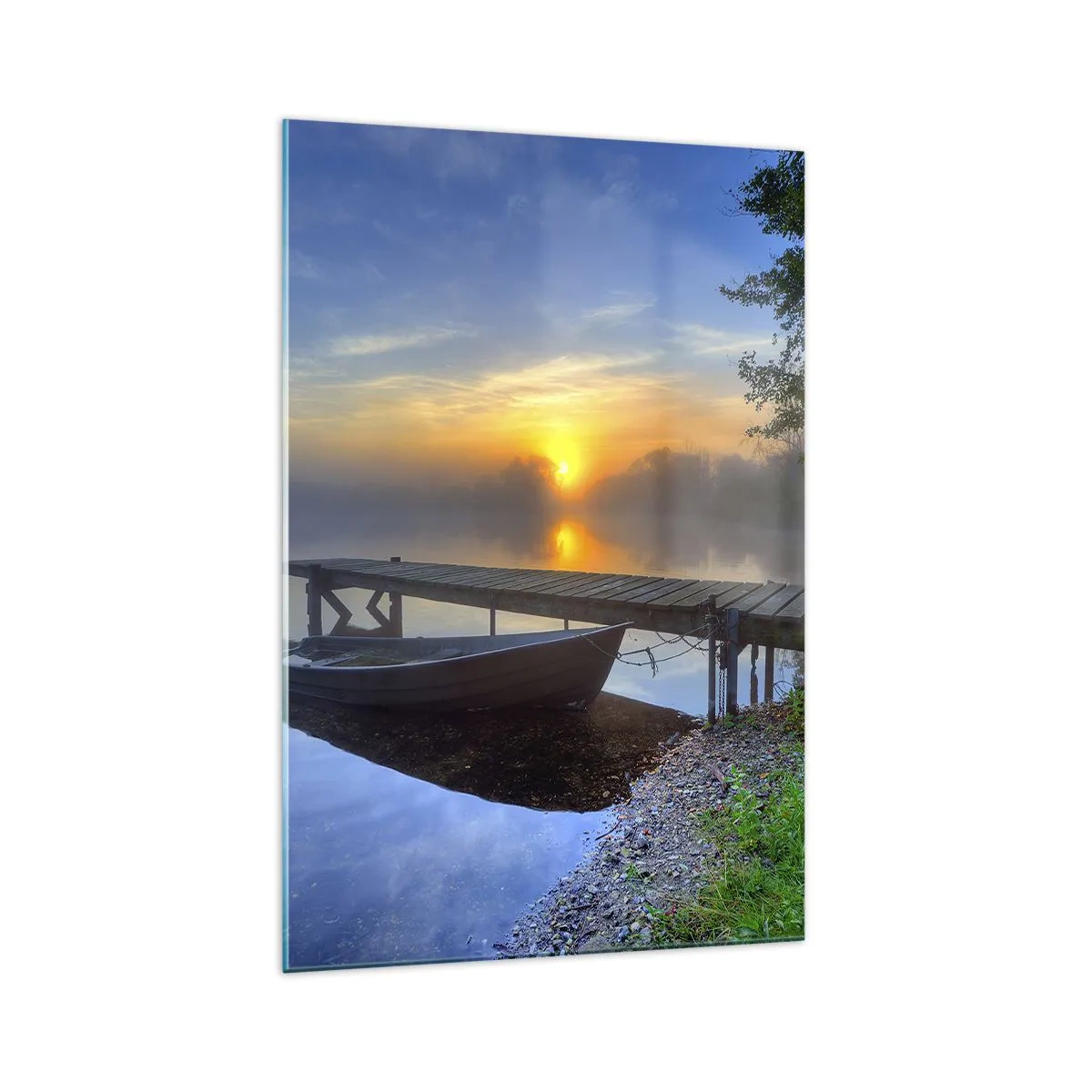 Obraz na skle - Ako sa obyčajné mení na kúzelné - 70x100 cm