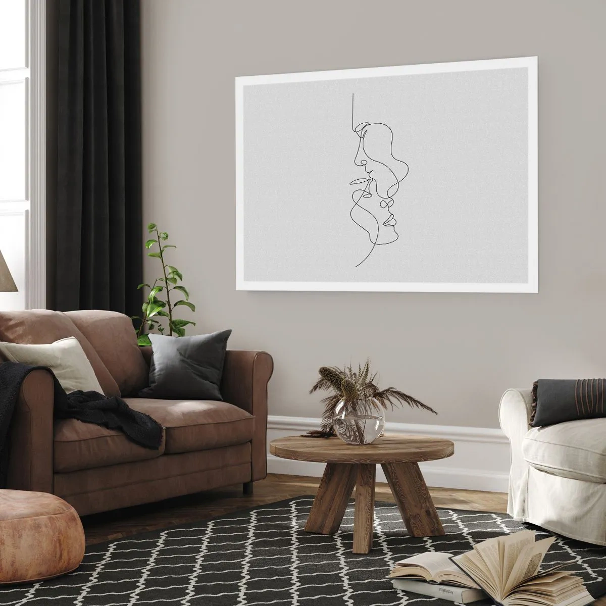 Plagát - Žiar vášnivých túžob - 70x50 cm