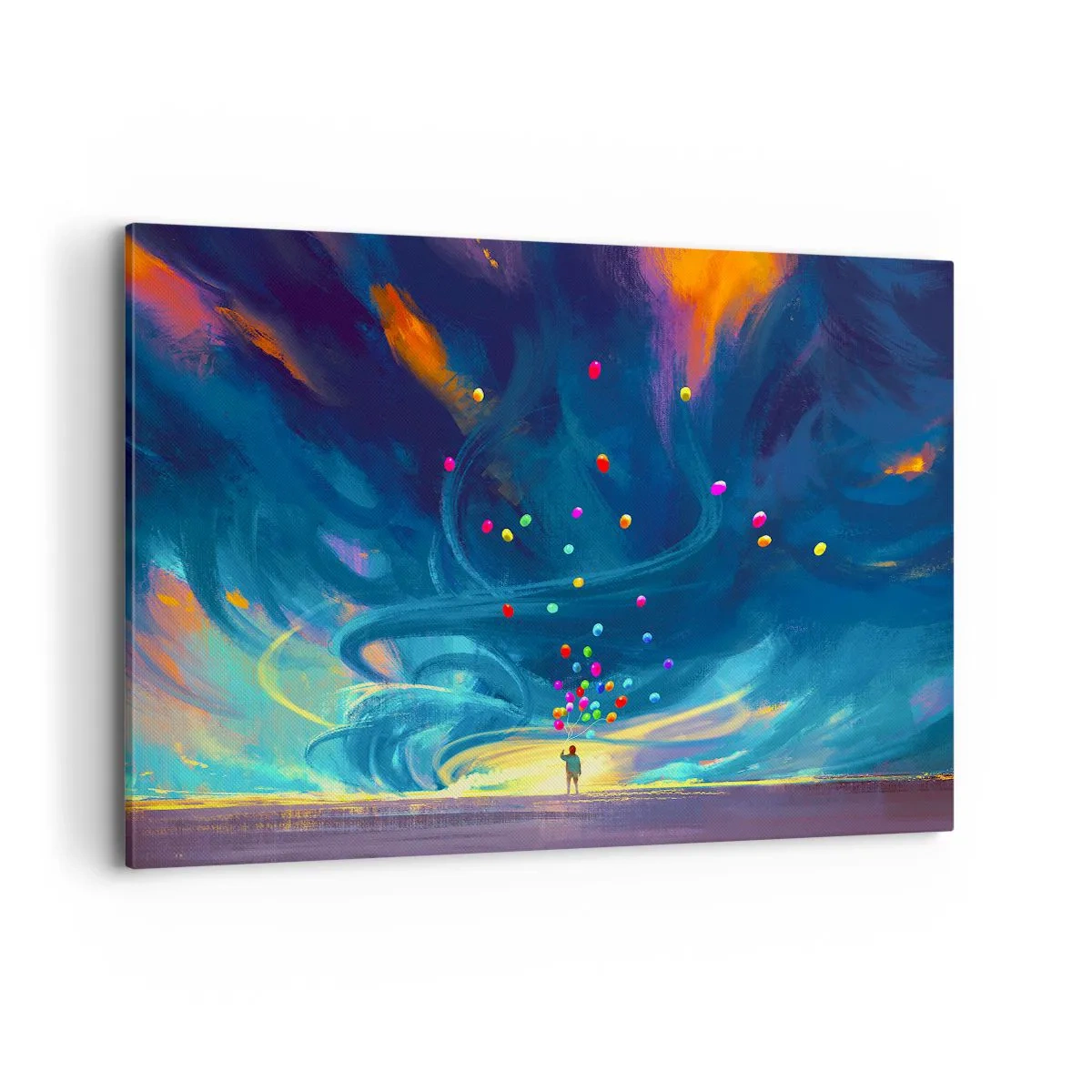 Obraz na plátne - Na modrý vietor - 100x70 cm