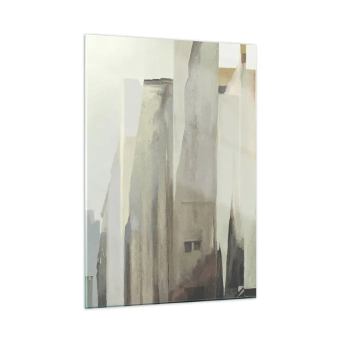 Obraz na skle - Sen o meste - 50x70 cm