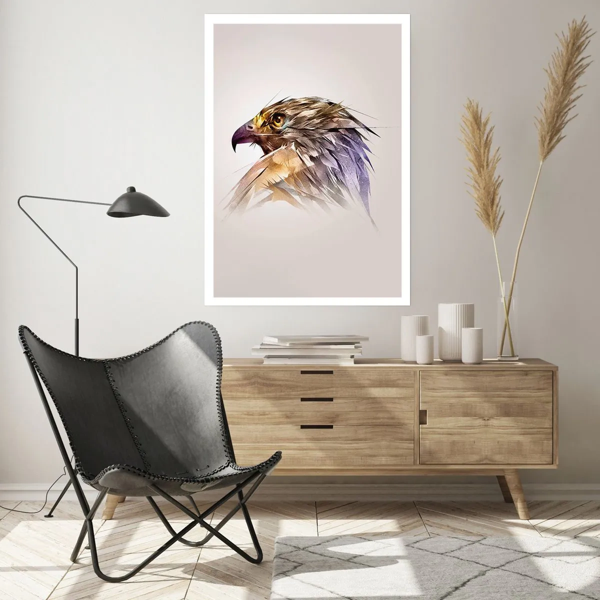 Plagát - Portrét bojovníka - 50x70 cm