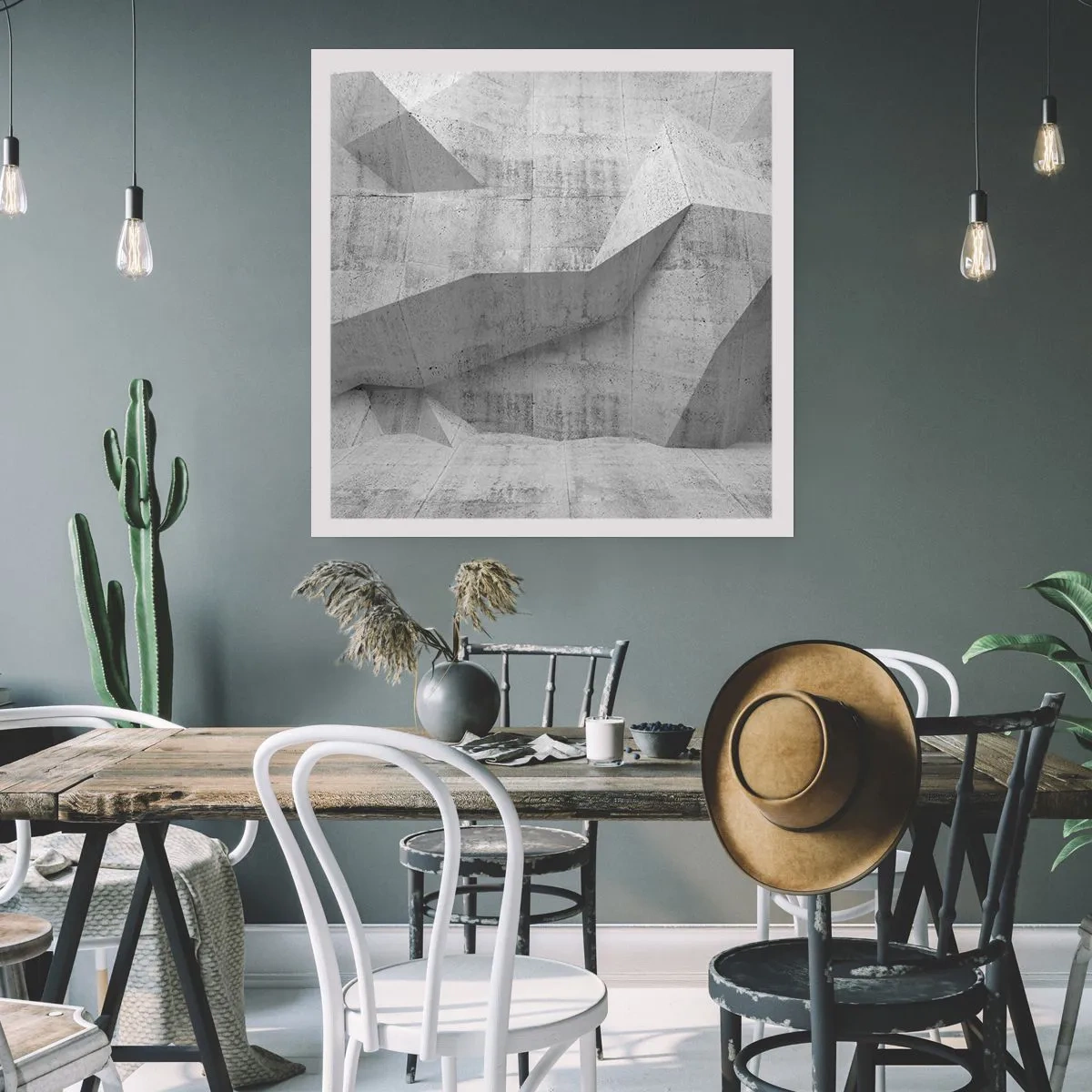 Plagát - Skutočná výzva - 40x40 cm