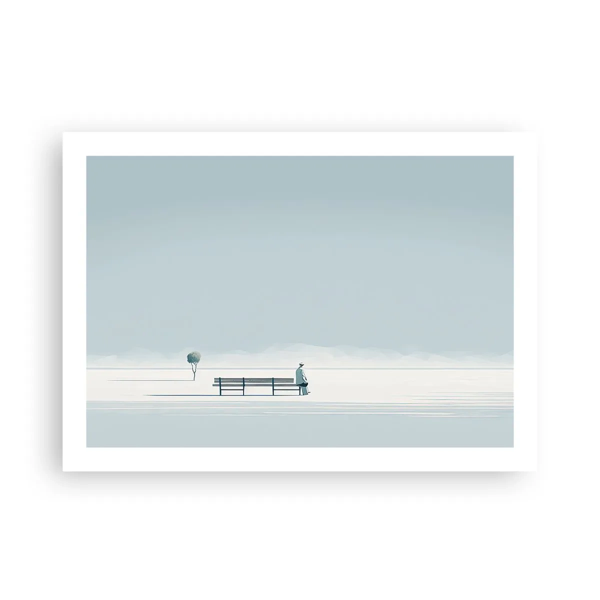 Plagát - Áno, čakám. - 70x50 cm