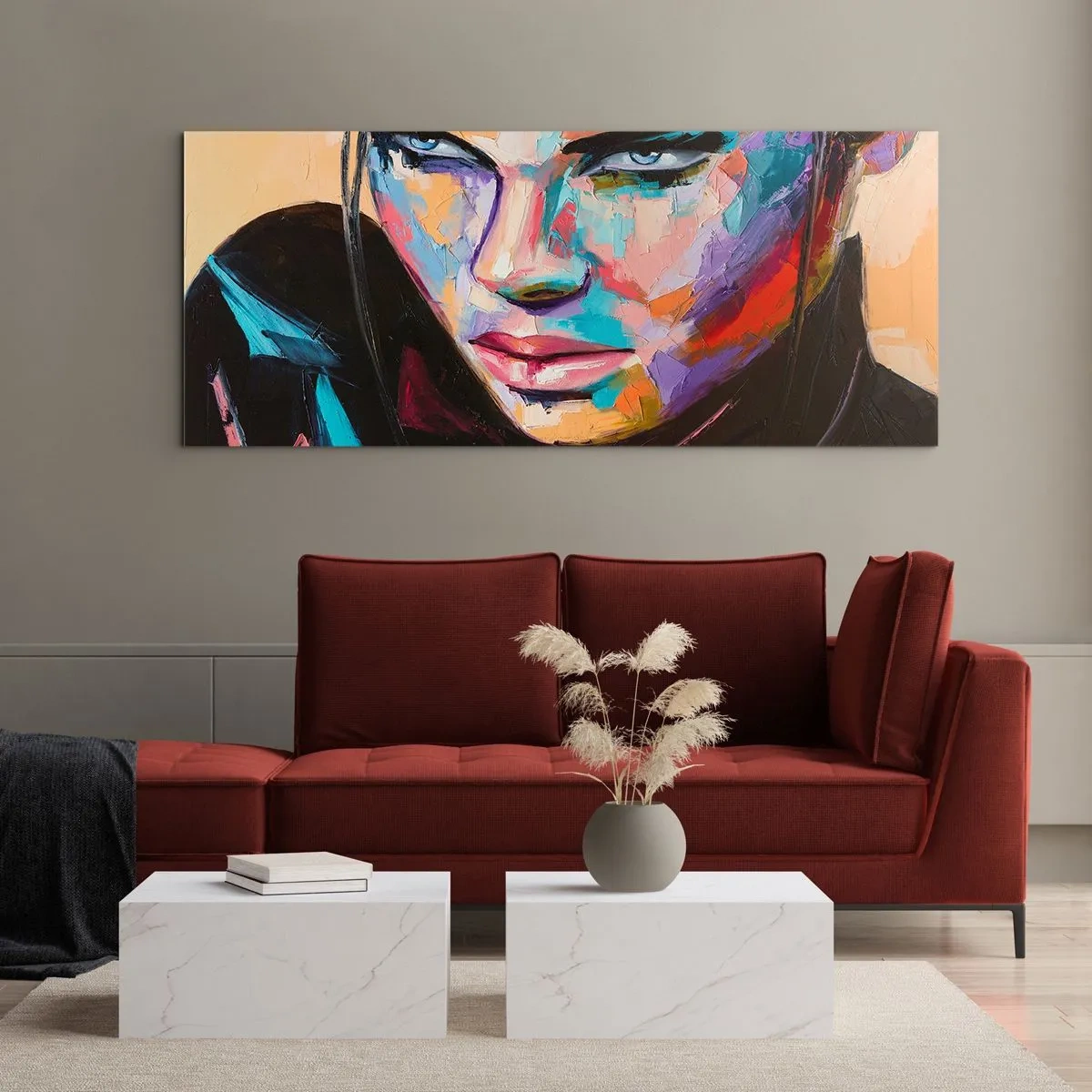 Obraz na skle - Divokosť v srdci - 160x50 cm