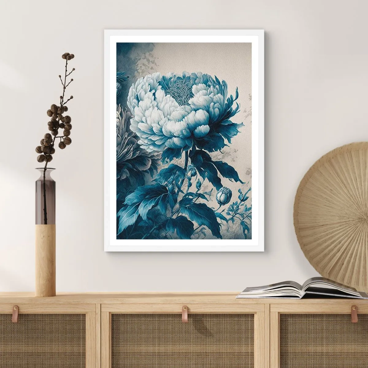 Plagát v bielom ráme - Zhodný pár - 70x100 cm