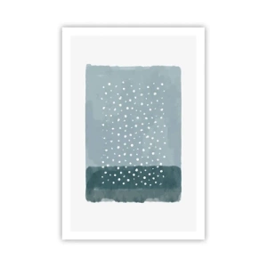 Plagát - Pestované na modrej - 61x91 cm