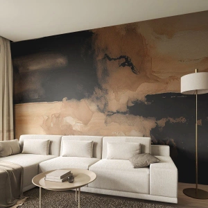 Fototapeta Premium Canvas - Pútavá abstrakcia - Abstrakcia, Dym, Minimalistický - 300x210 cm