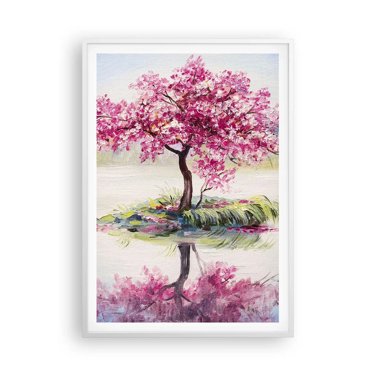 Plagát v bielom ráme - Sviatok jari - 70x100 cm