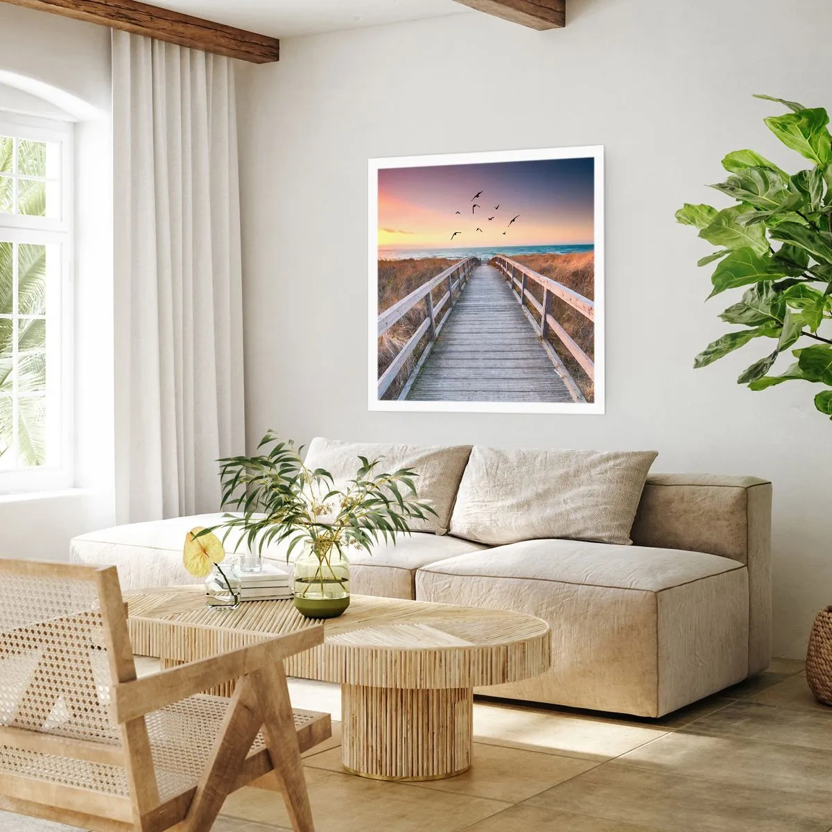 Plagát - Priestor pre vzostupy - 40x40 cm