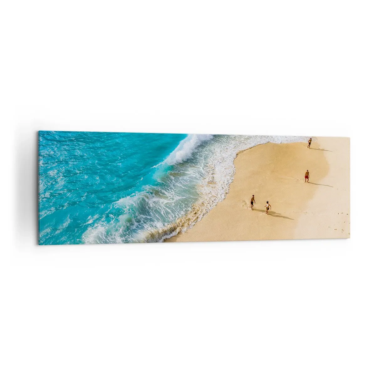 Obraz na plátne - A potom slnko, pláž… - 160x50 cm