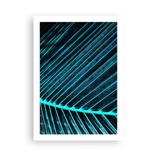 Plagát - Textúra zelene - 50x70 cm