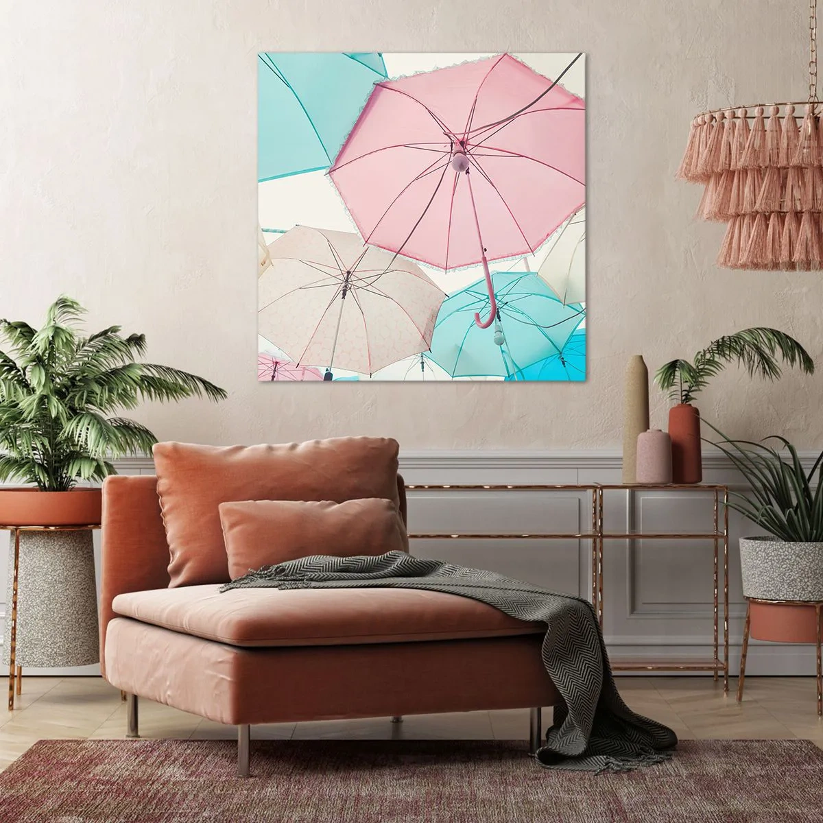 Obraz na plátne - Občas slnko, občas dážď - 50x50 cm