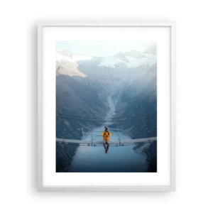 Plagát v bielom ráme - Očarený v spánku - 40x50 cm