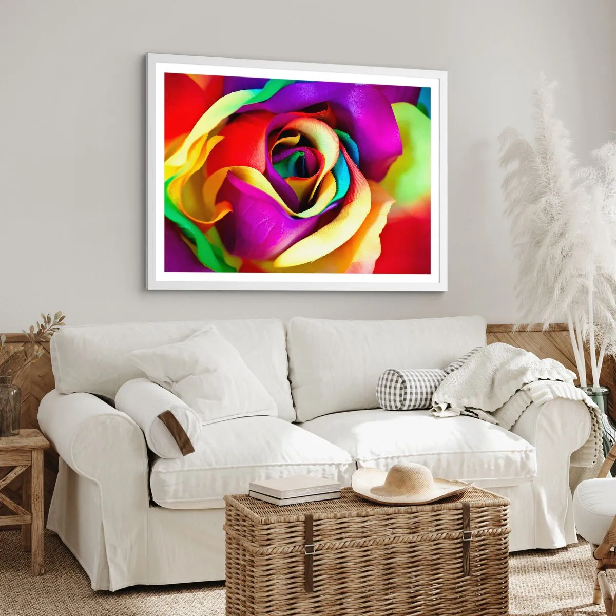 Plagát v bielom ráme - To nie je možné - 91x61 cm