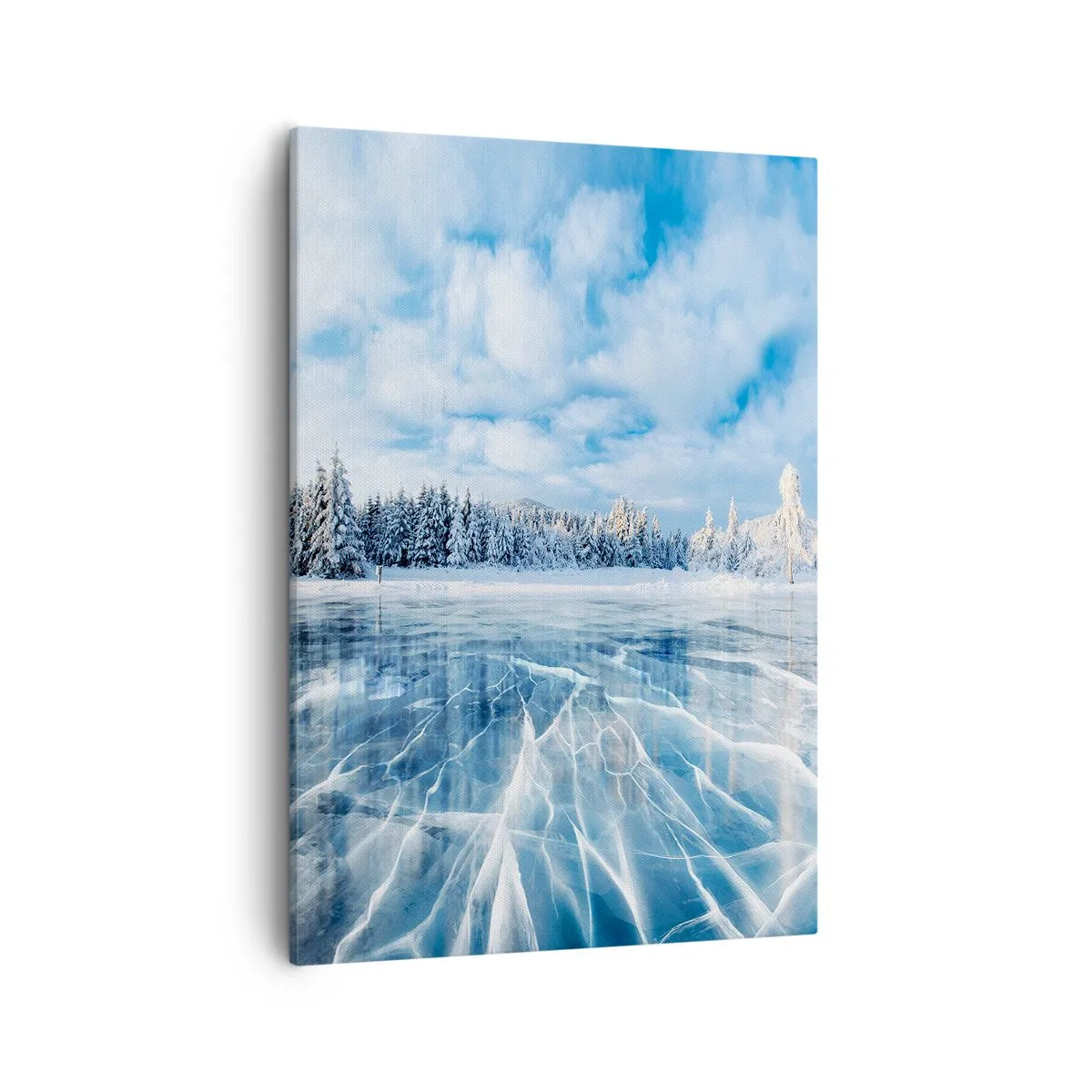 Obraz na plátne - Oslnivý a kryštalický pohľad - 50x70 cm