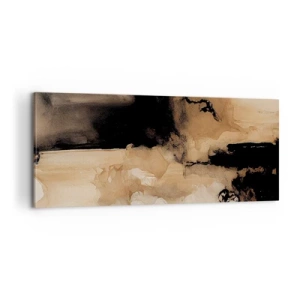 Obraz na plátne - Pútavá abstrakcia - 100x40 cm